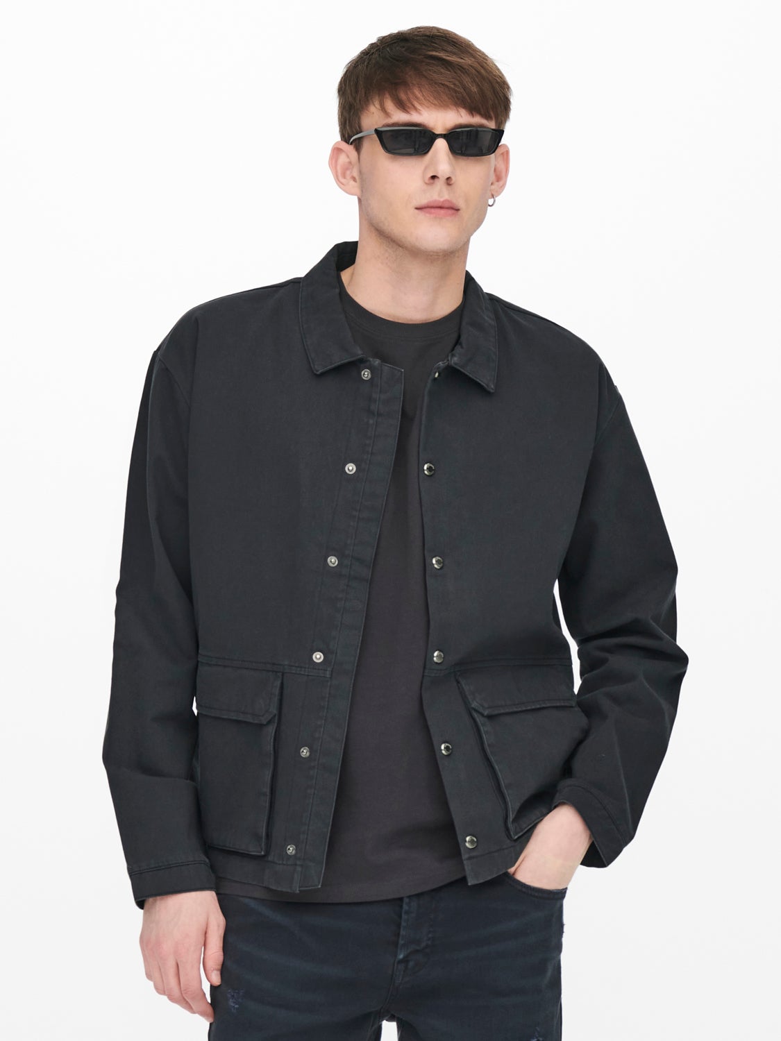 Utility Jacket with Pockets