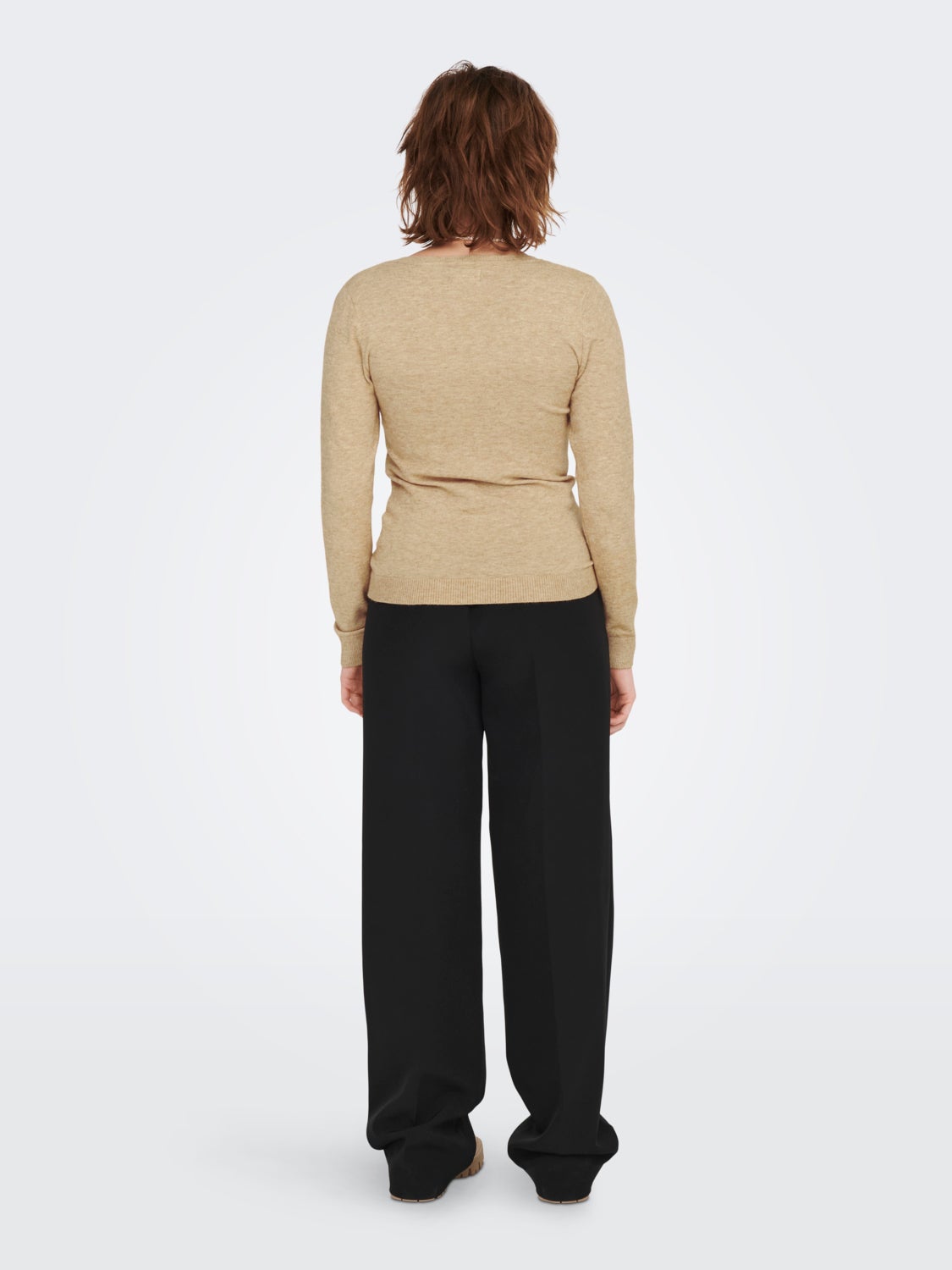 V-neck Knitted Pullover