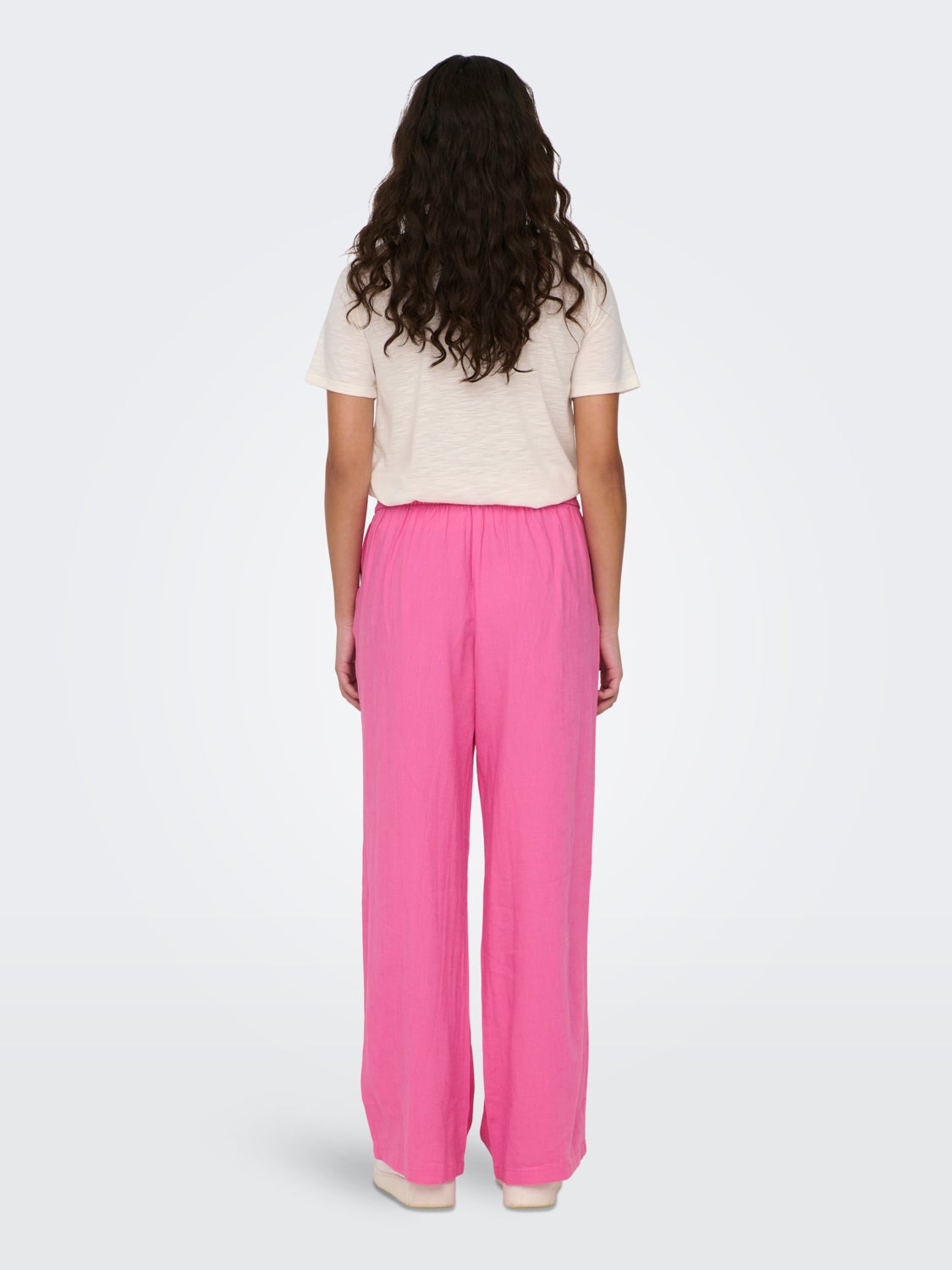 Wide Leg Linen Pants