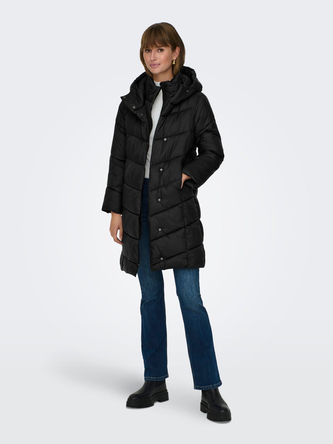 Long puffer jacket