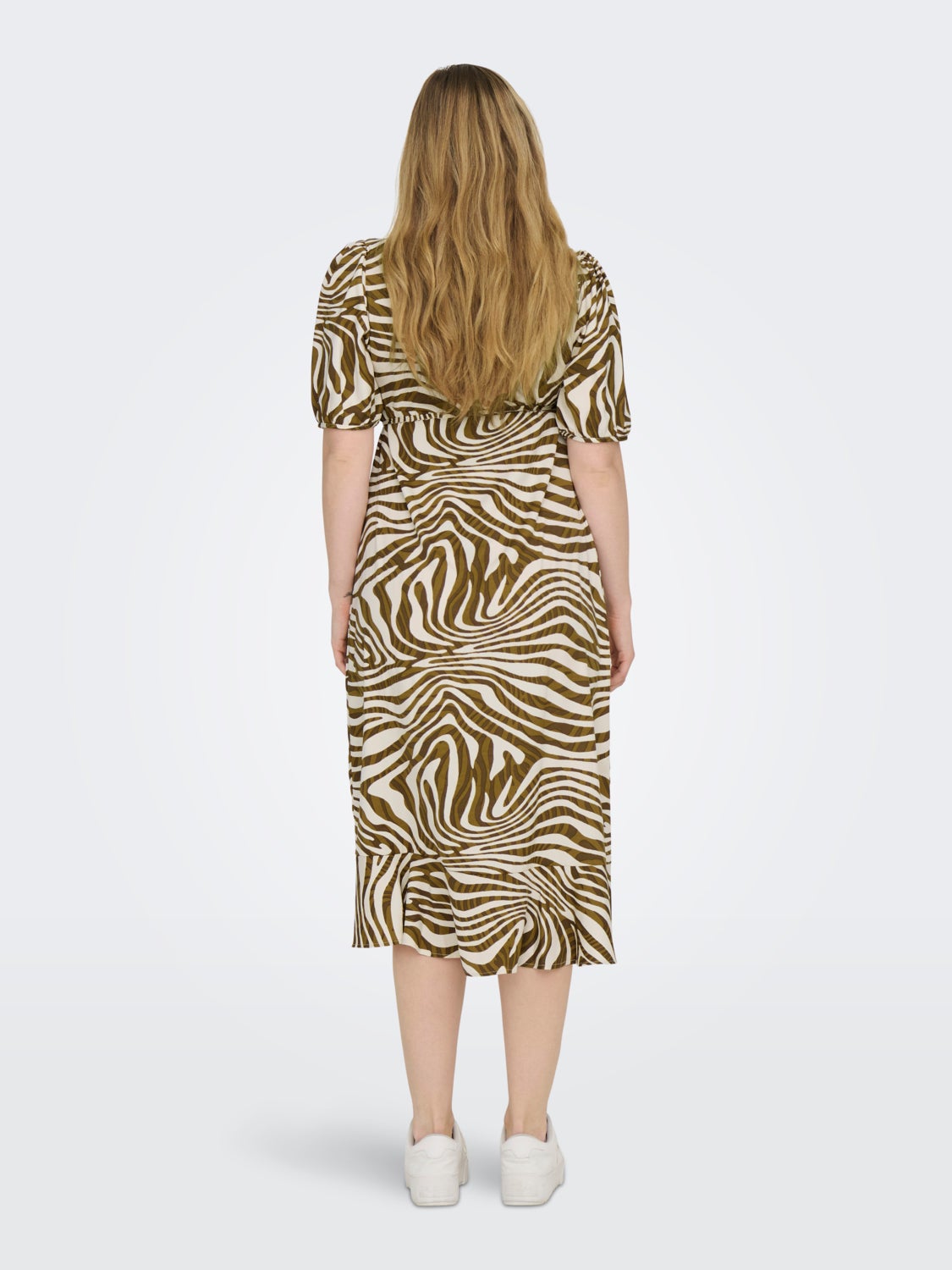 Mama midi wrap dress