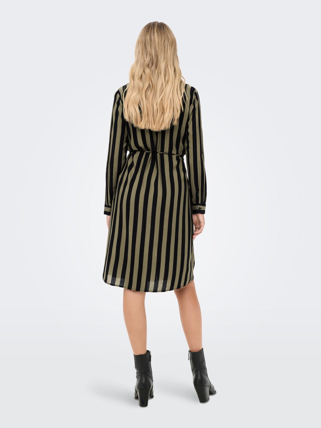 mini striped Shirt dress