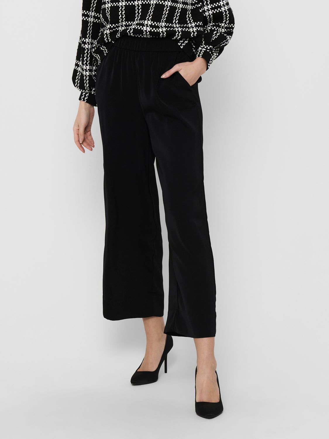 Wide fit high waist Trousers