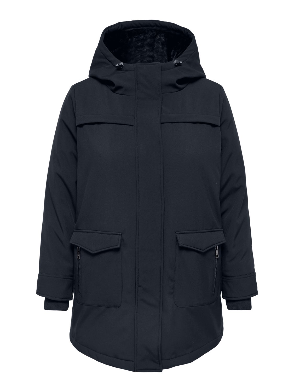 Curvy lined Parka
