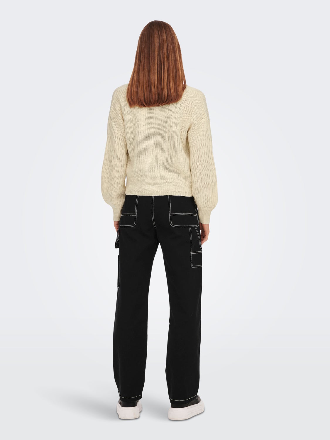 Solid colored Knitted Cardigan