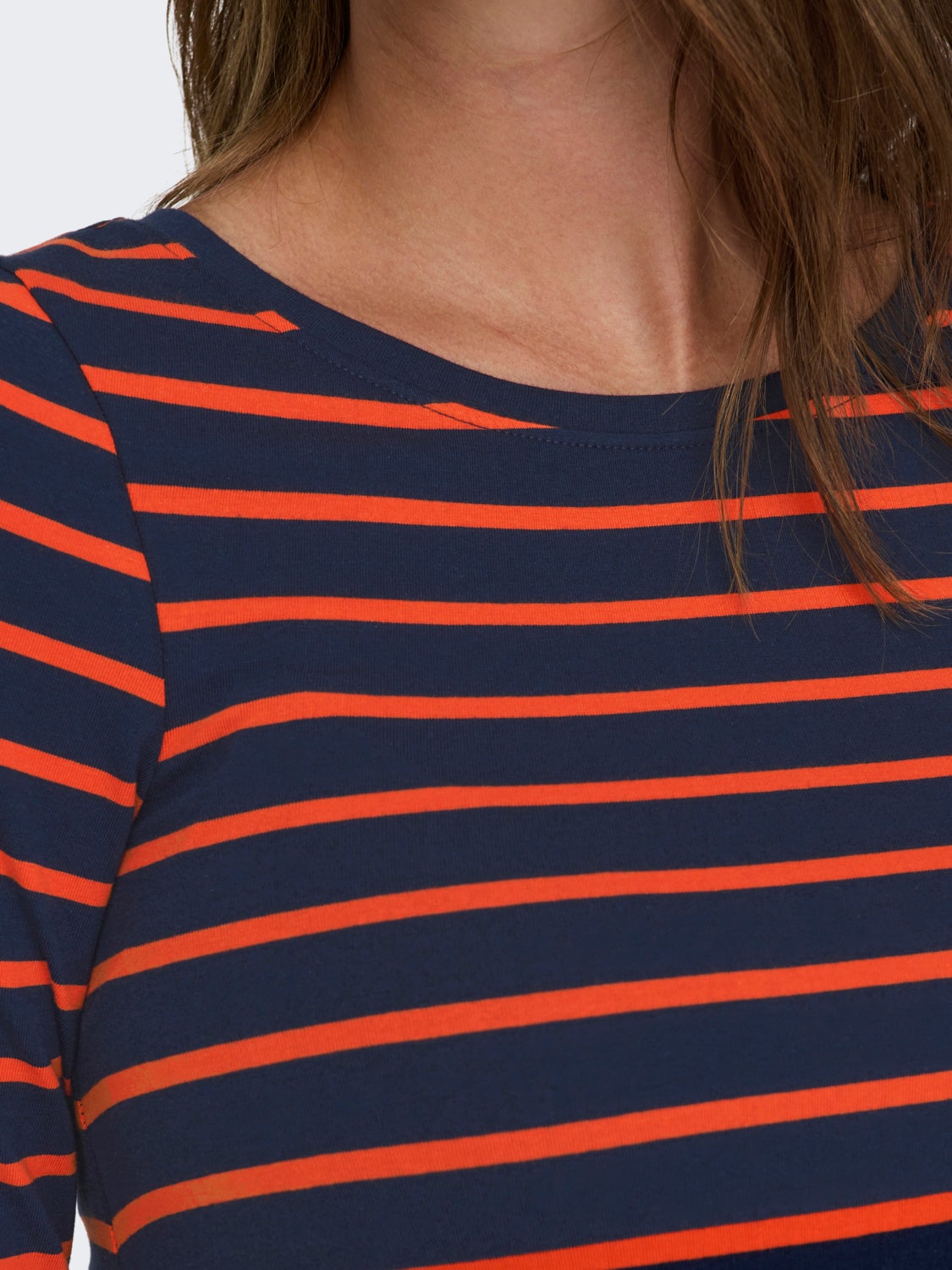 Mama mini dress with stripes