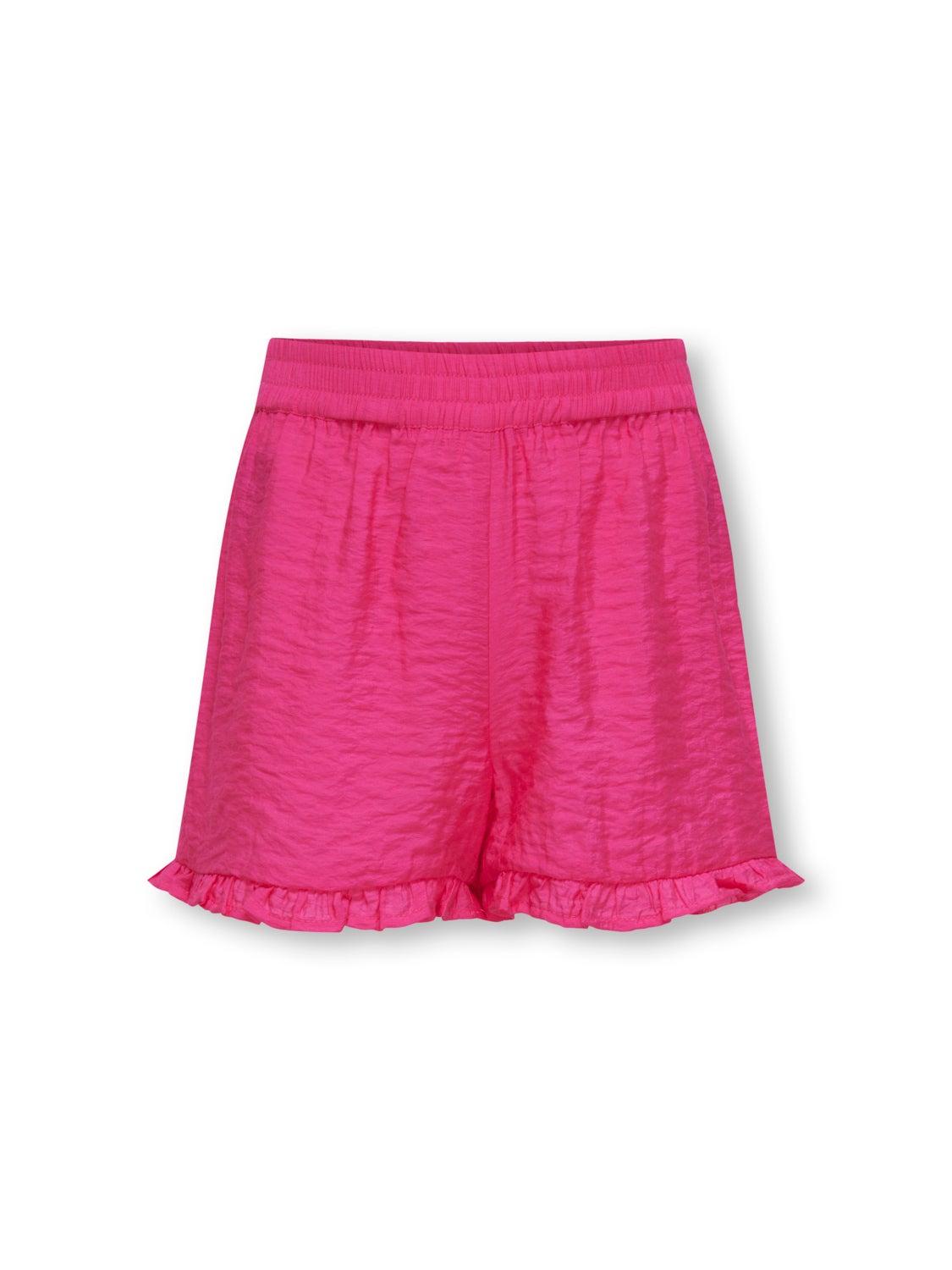 Shorts with frill edge