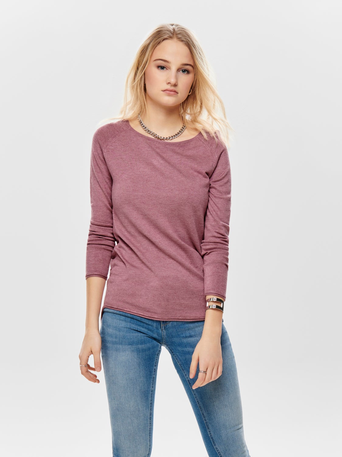 Long Knitted Pullover