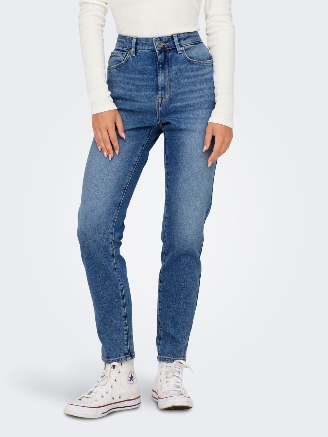 Straight Fit High waist Jeans