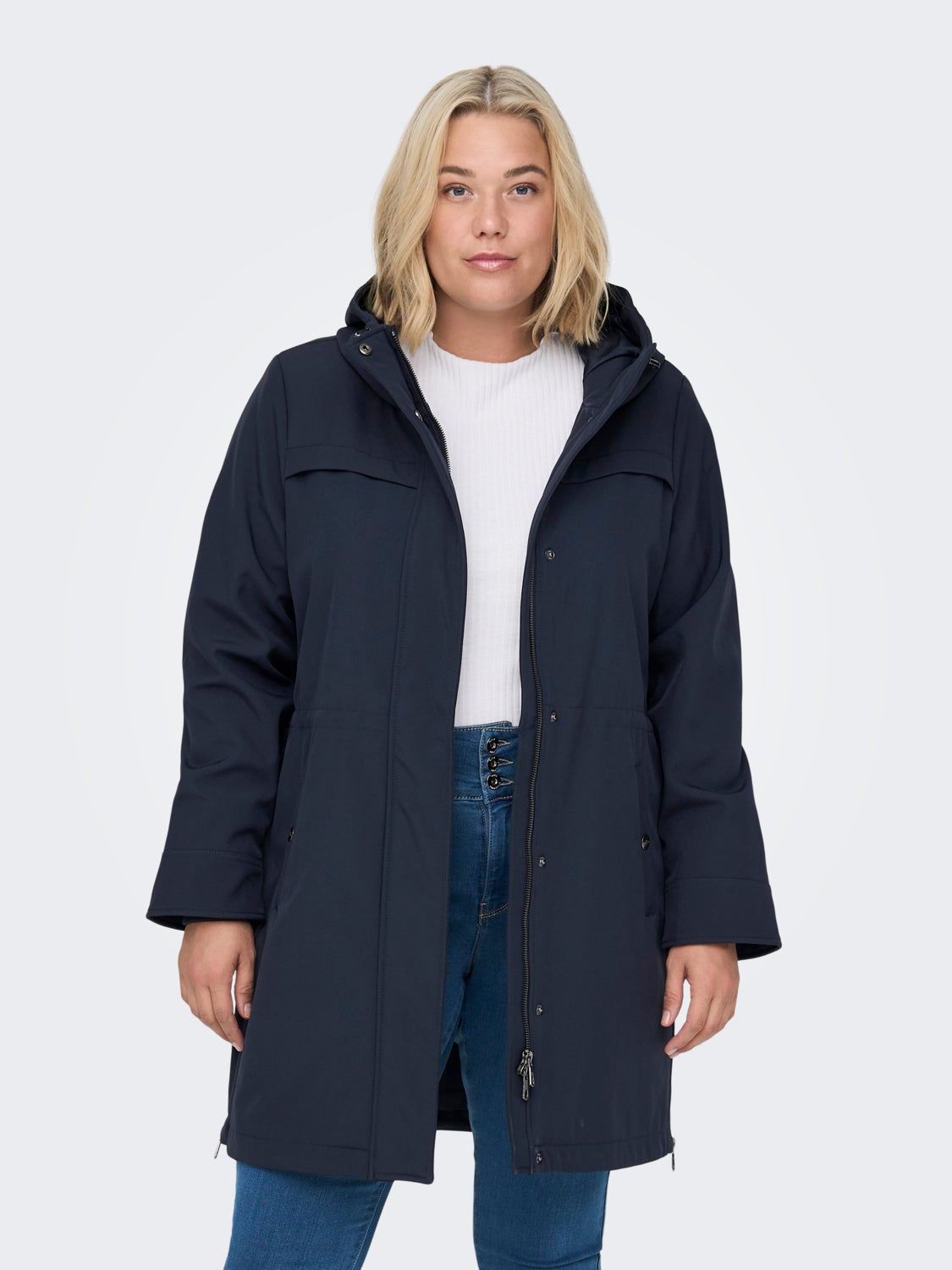 Curvy 2-layer Jacket