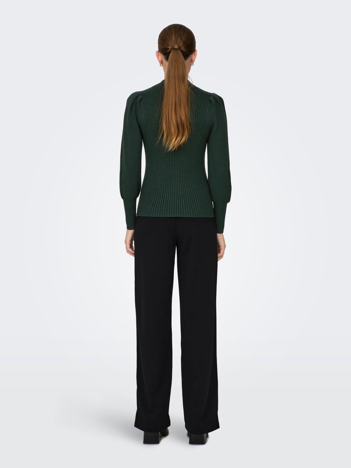 High neck Knitted Pullover