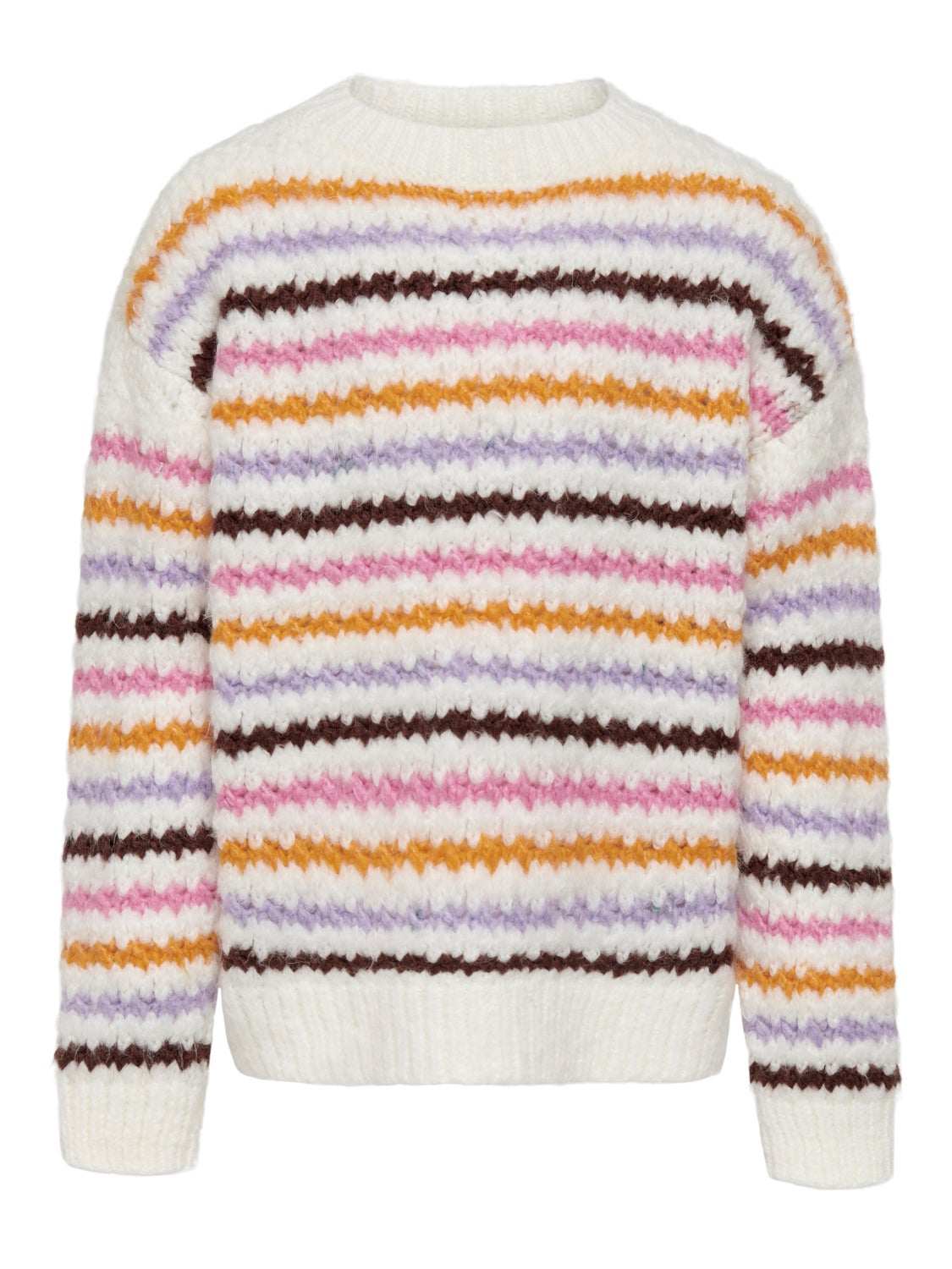 striped Knitted Pullover