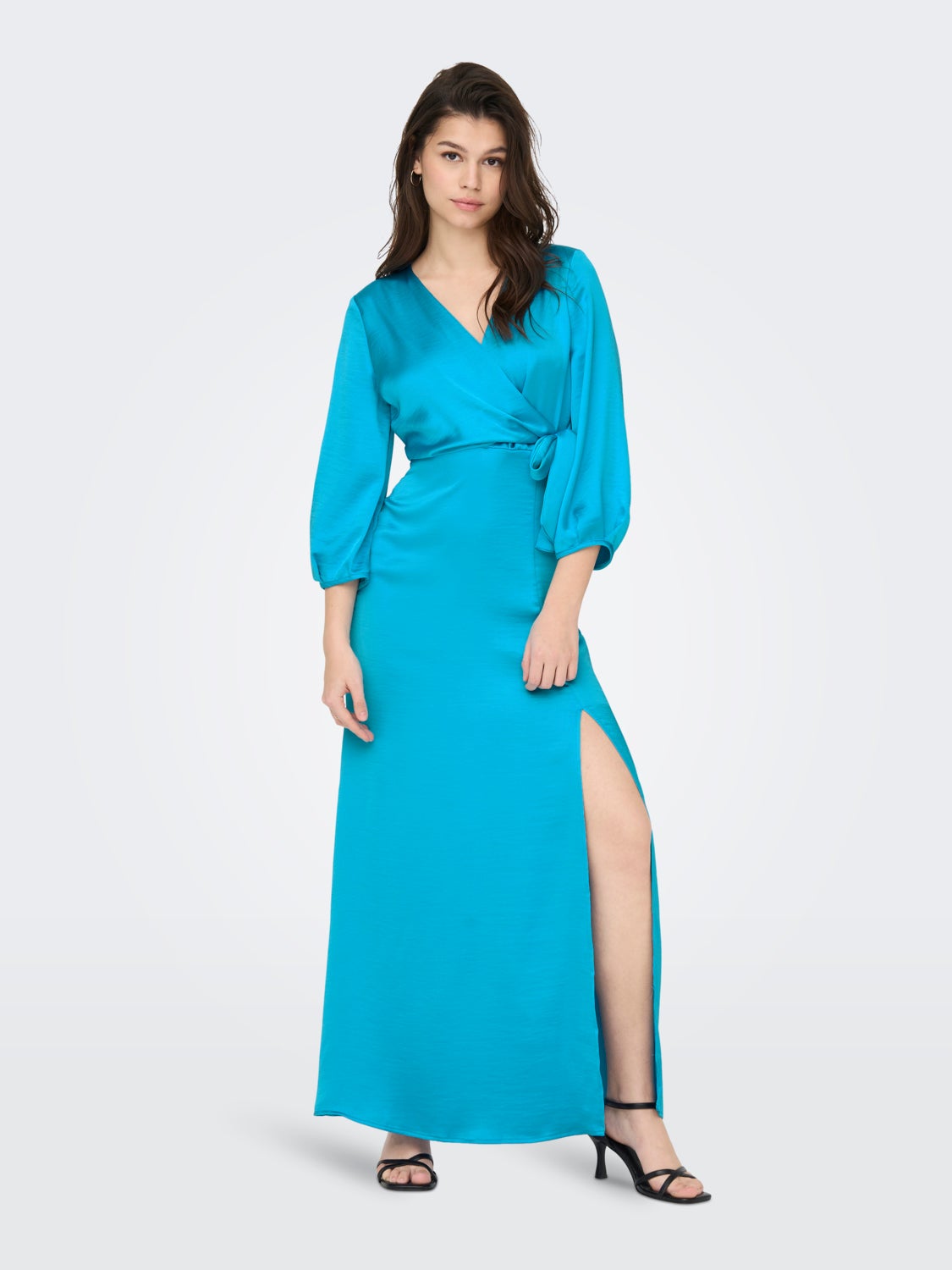 Regular Fit V-Neck Long dress