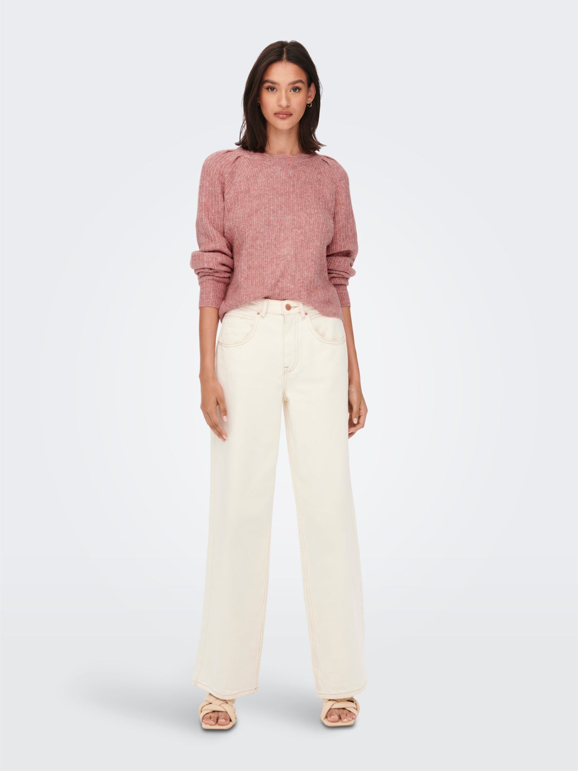 Boatneck Knitted Pullover