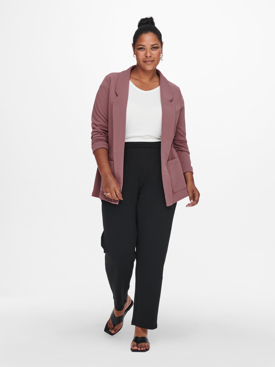 Curvy open Blazer