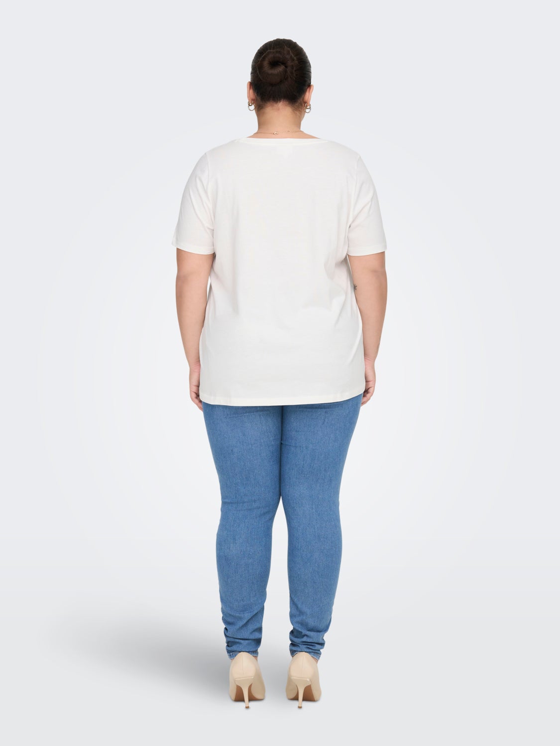 Curvy printed t-shirt