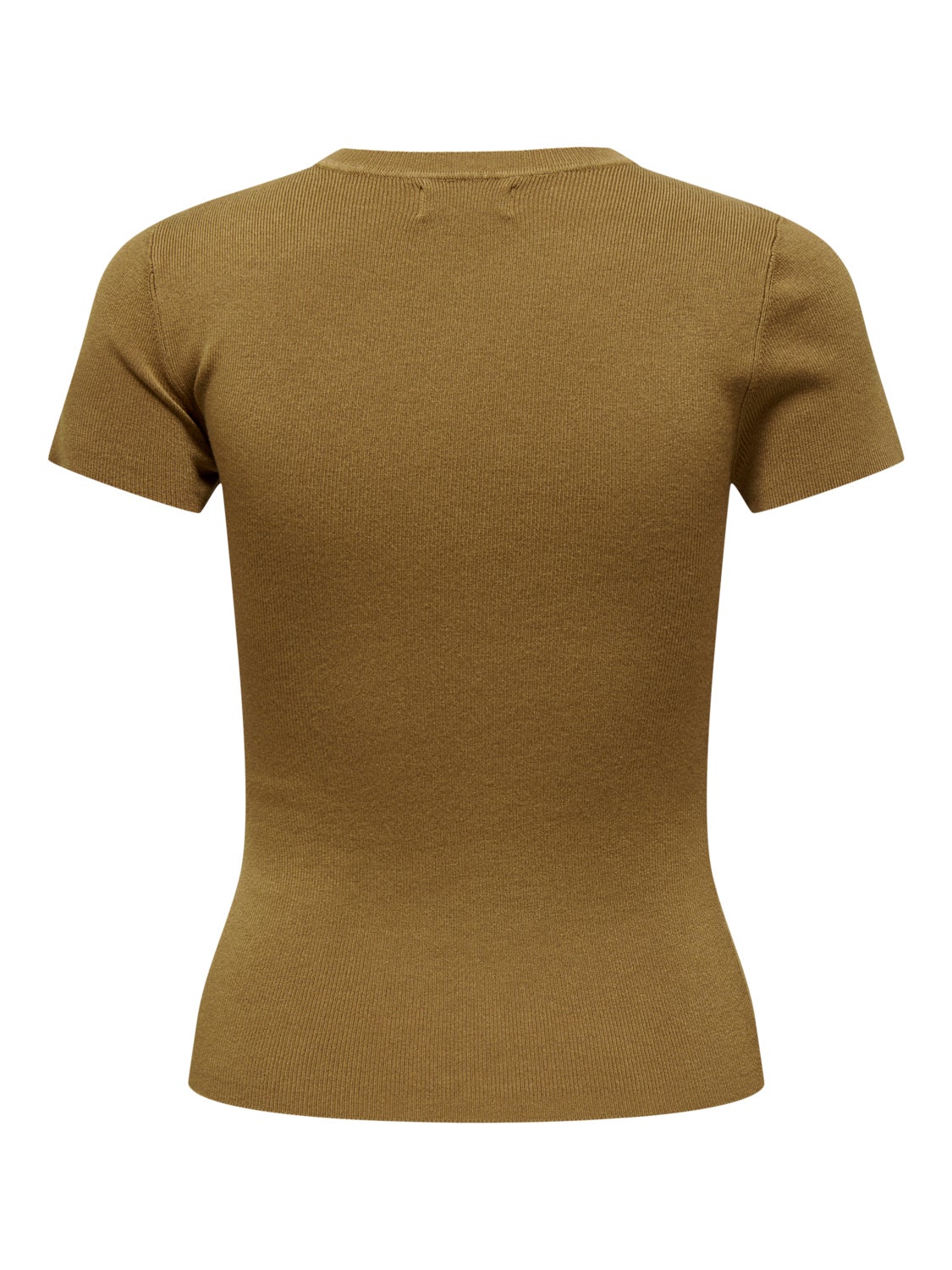 O-NECK TOP WITH SHORT SLEEVES