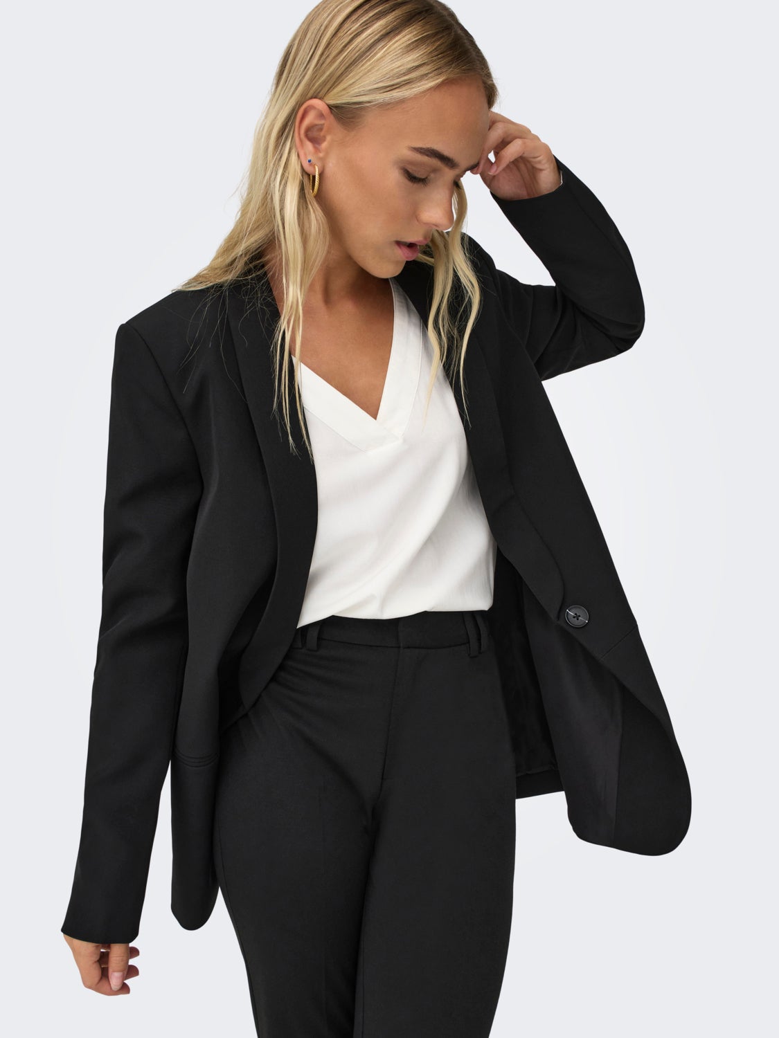 Classic box fit blazer