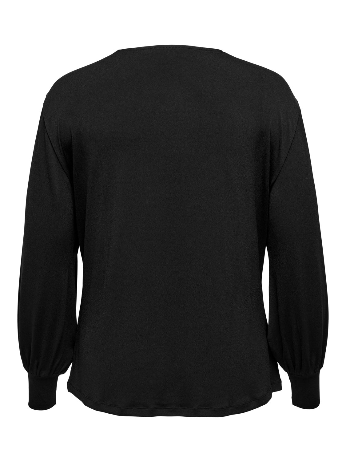 Curvy balloon sleeve top