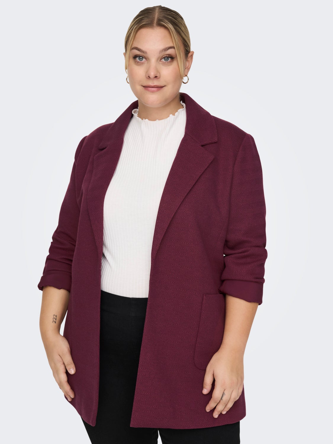 Curvy classic blazer