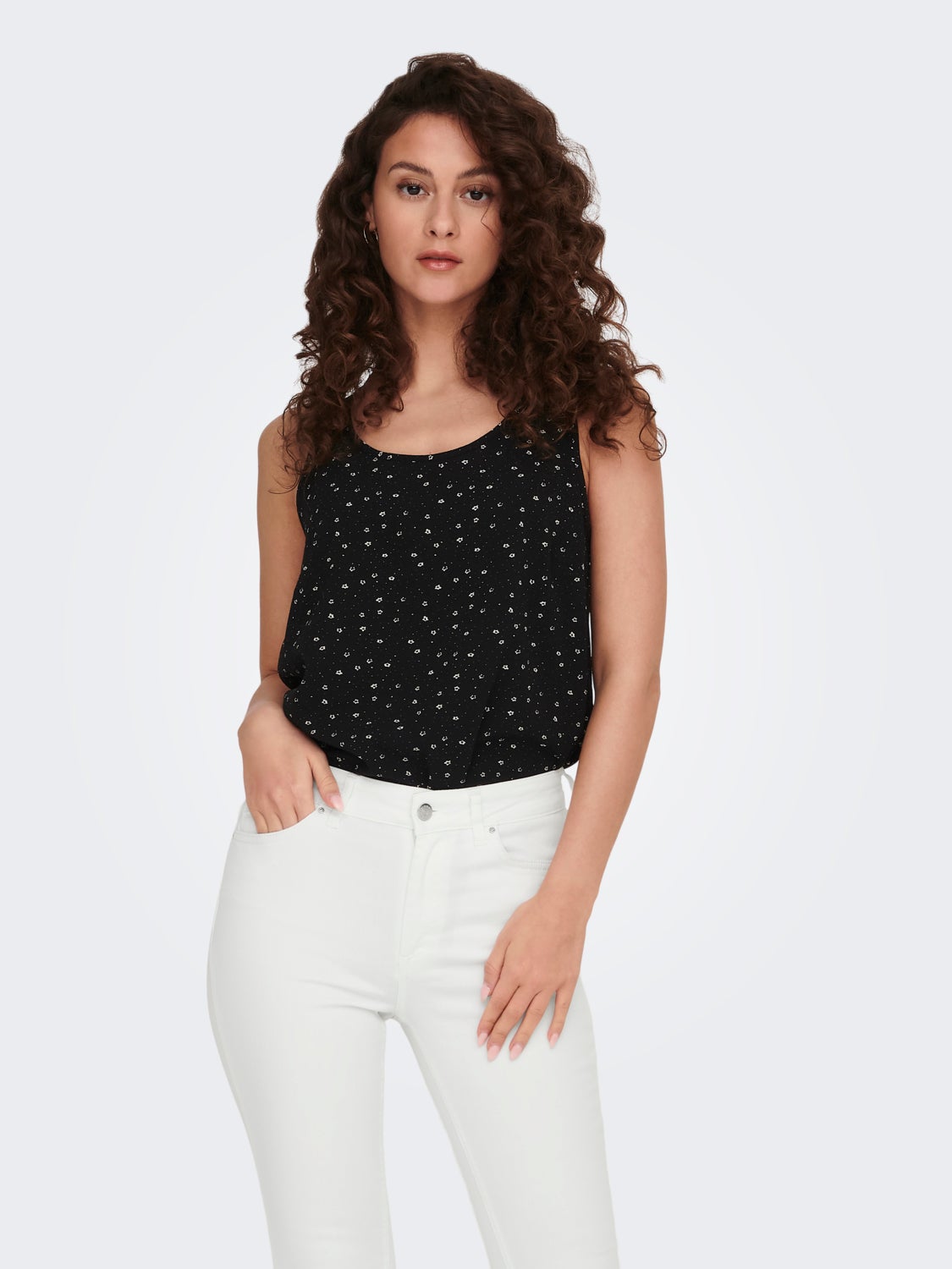 Regular Fit O-Neck Top