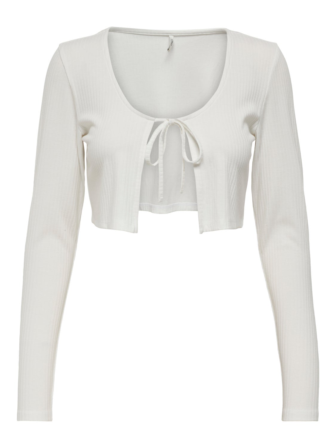 Cropped V-Neck Cardigan