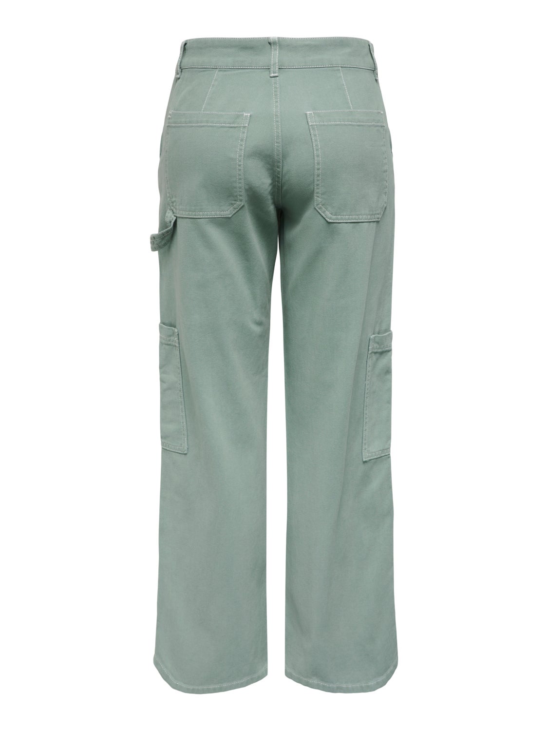 Wide pant with high waist