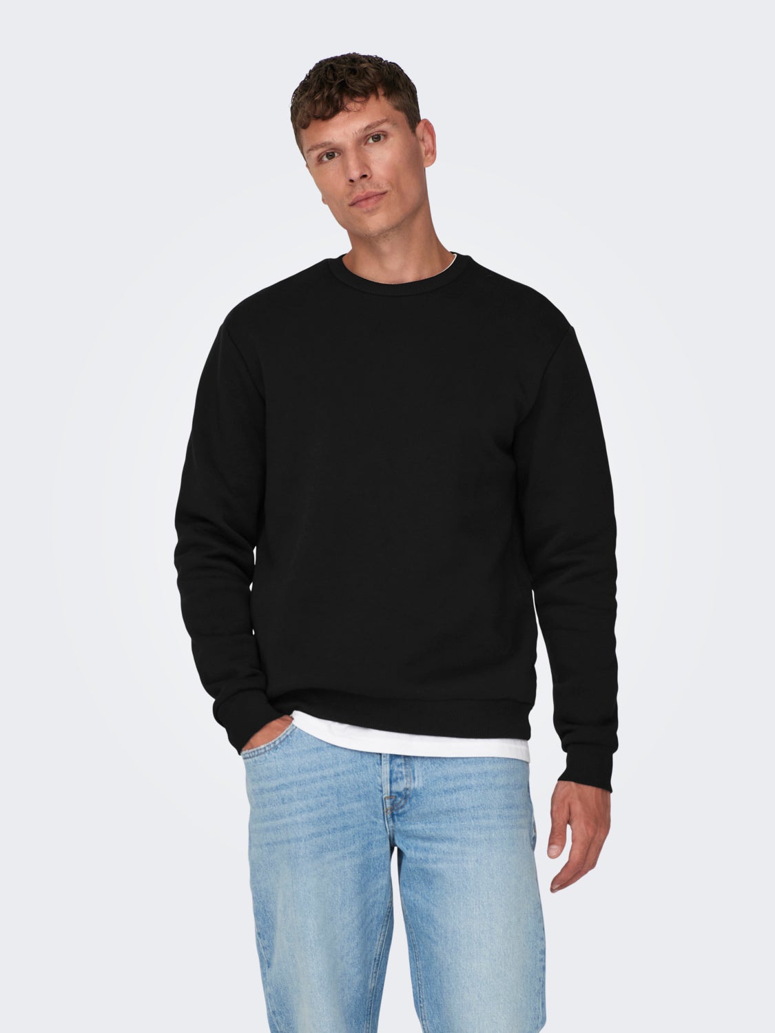 Regular Fit O-Neck Sweatshirt