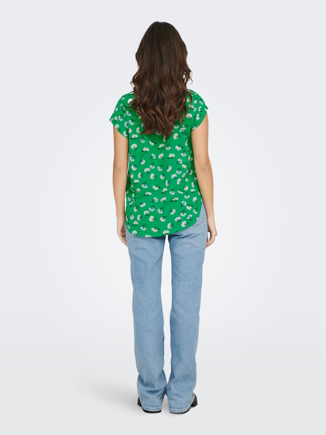 Printed Short Sleeved Top