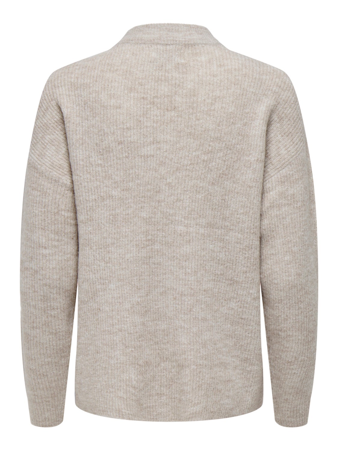 High neck knitted pullover