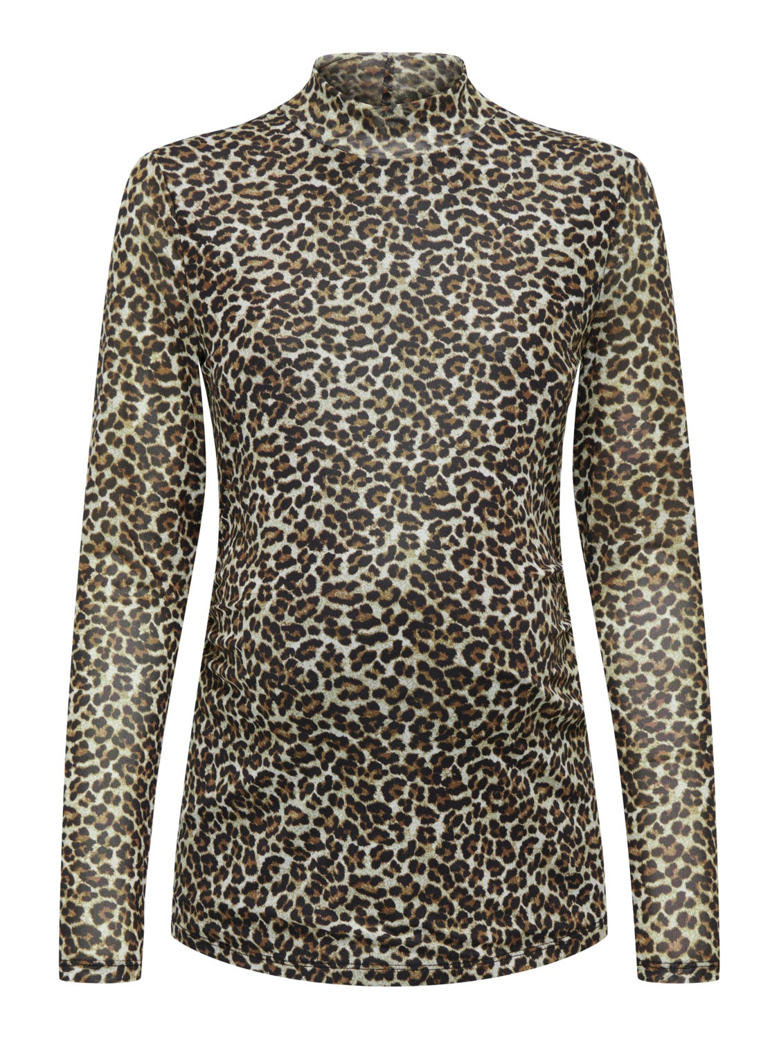 Mama printed mesh top