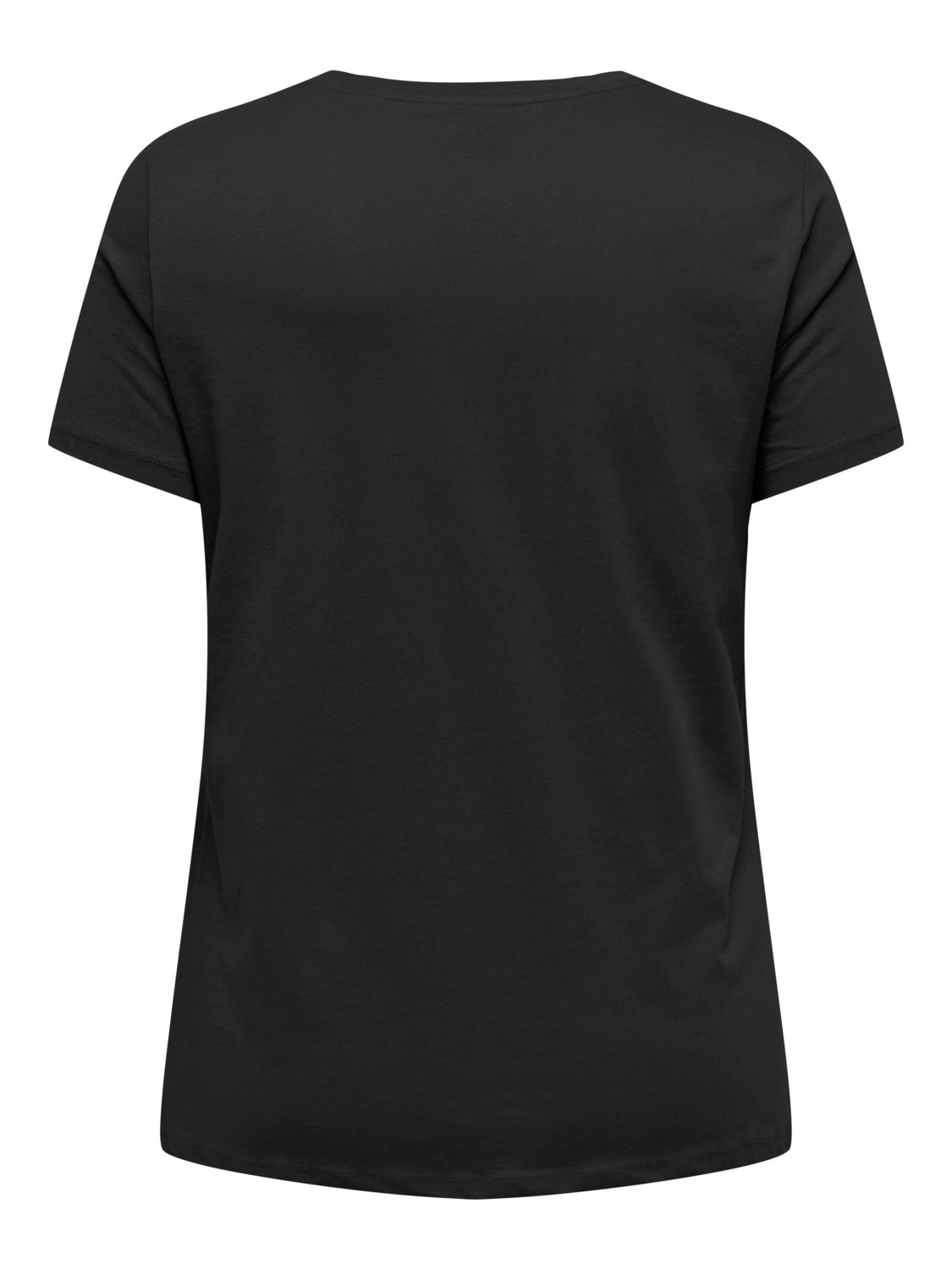 Curvy v-neck t-shirt