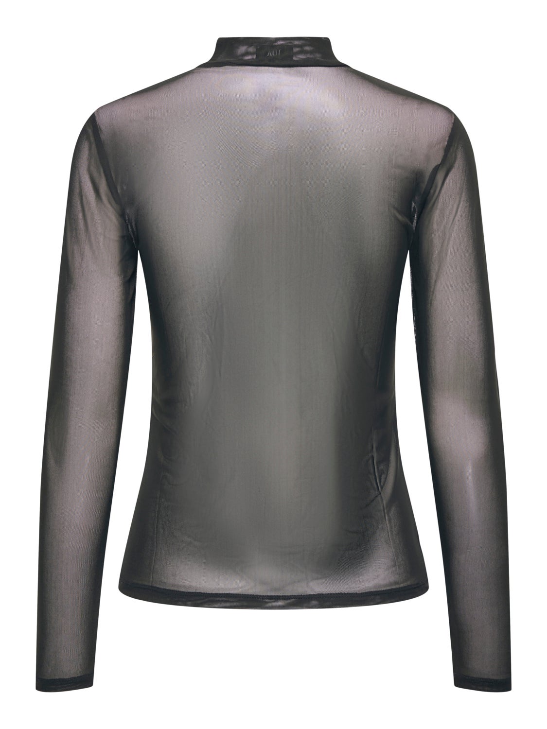 Highneck mesh Long Sleeved Top