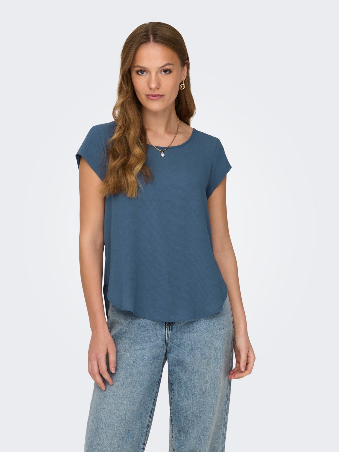 Loose Short Sleeved Top