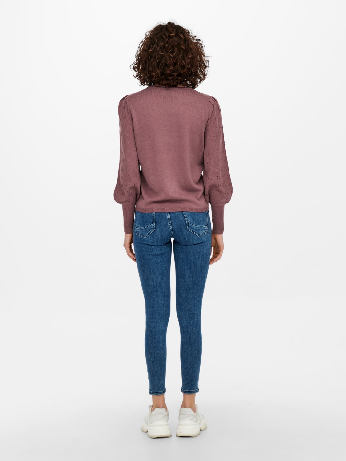 Solid colored Knitted Pullover