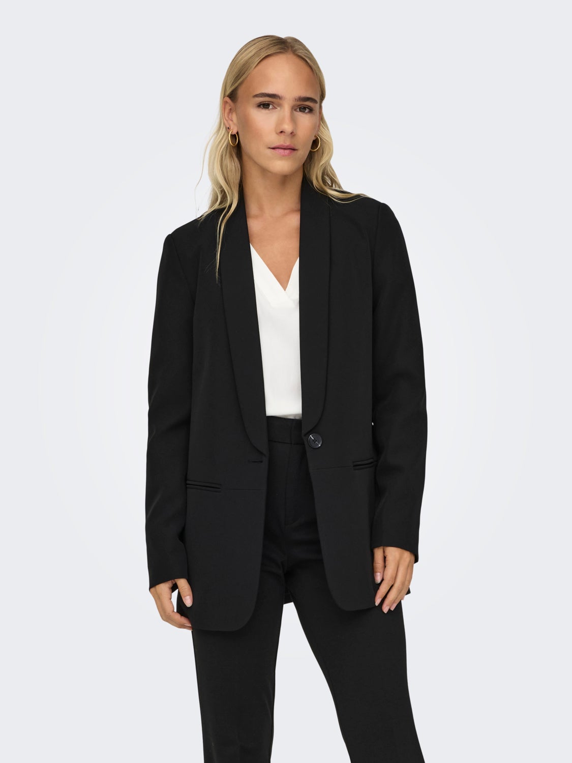 Classic box fit blazer
