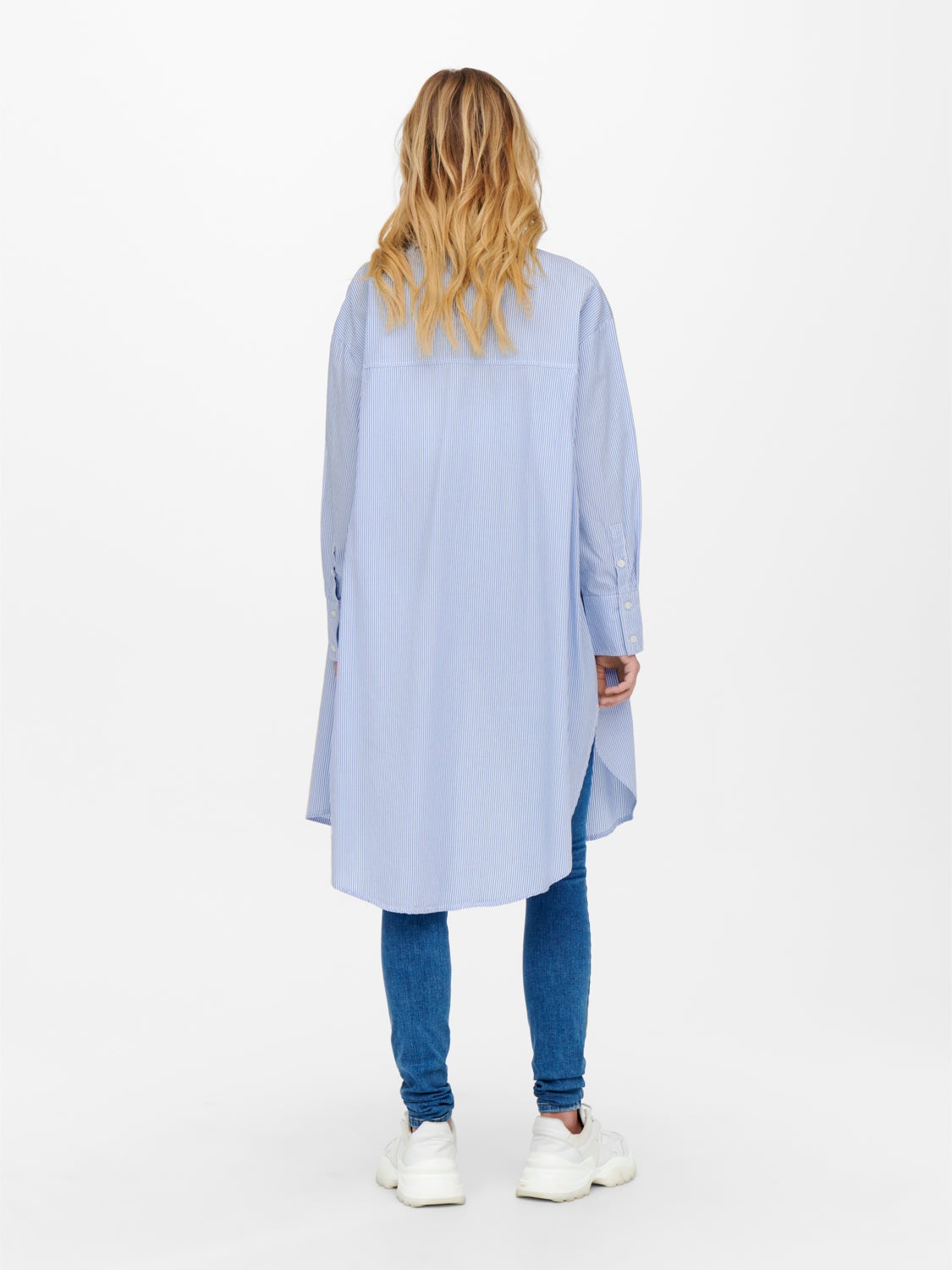 Long Shirt With 3/4 Sleeves