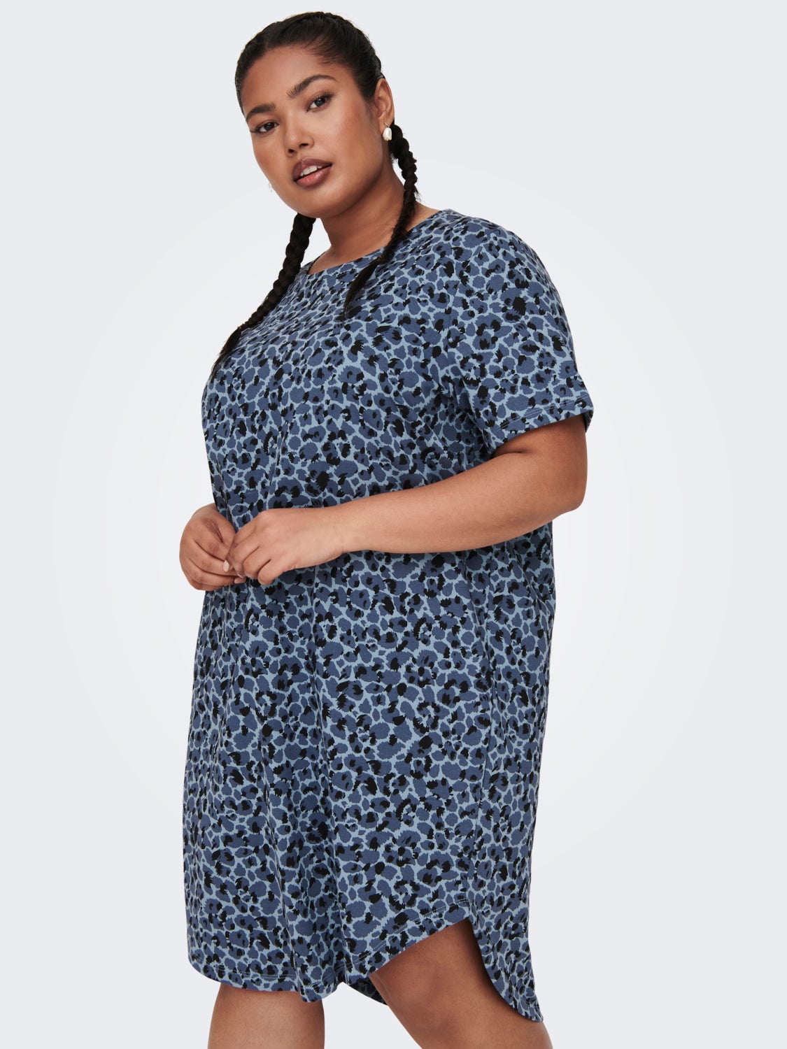 Curvy printed Dress