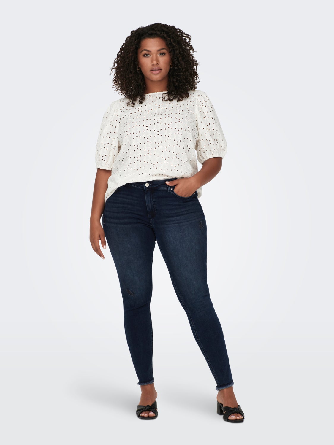 CARWILLY LIFE REG SK ANK Skinny Fit Jeans