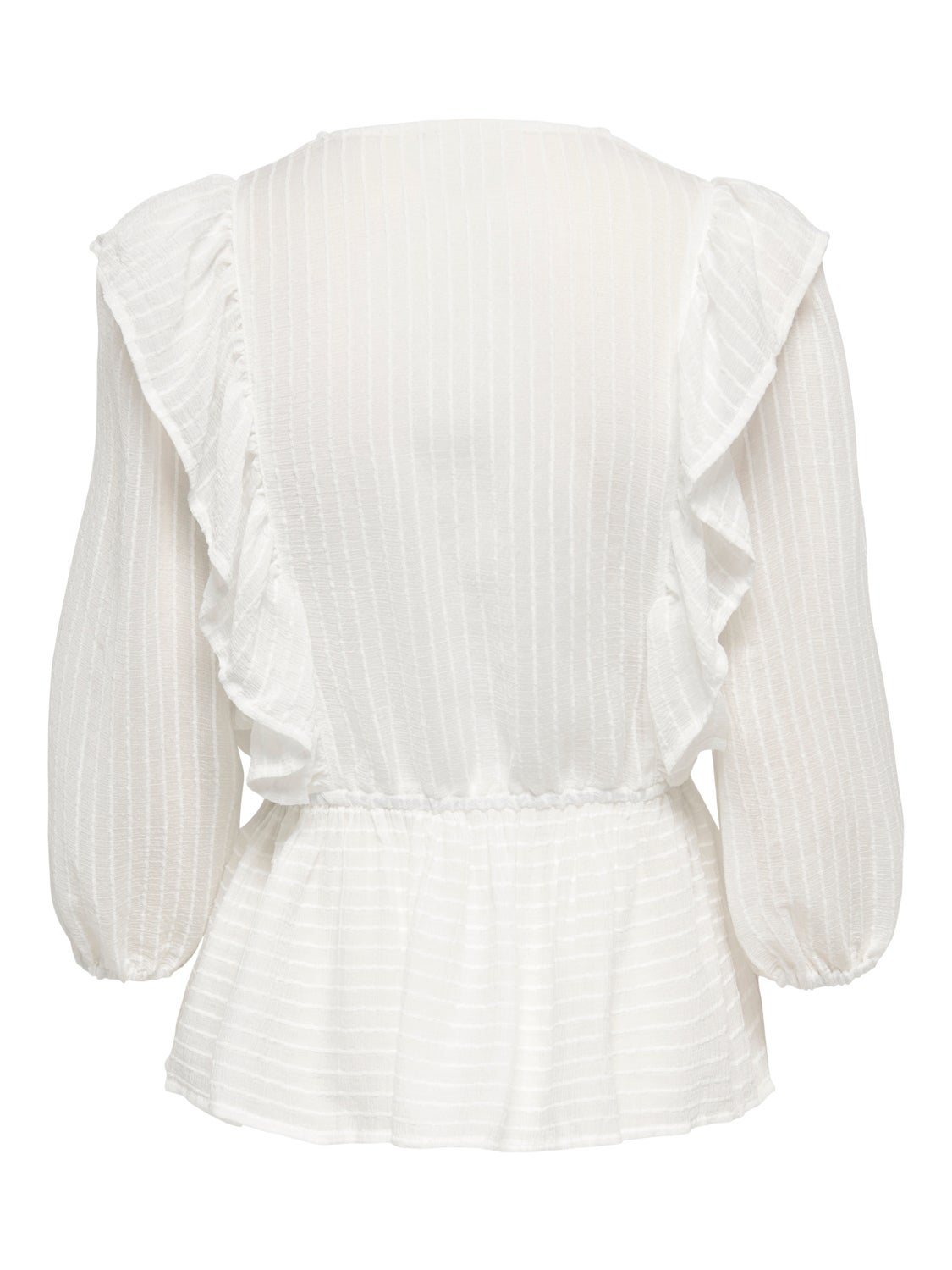 Wrap frill Top