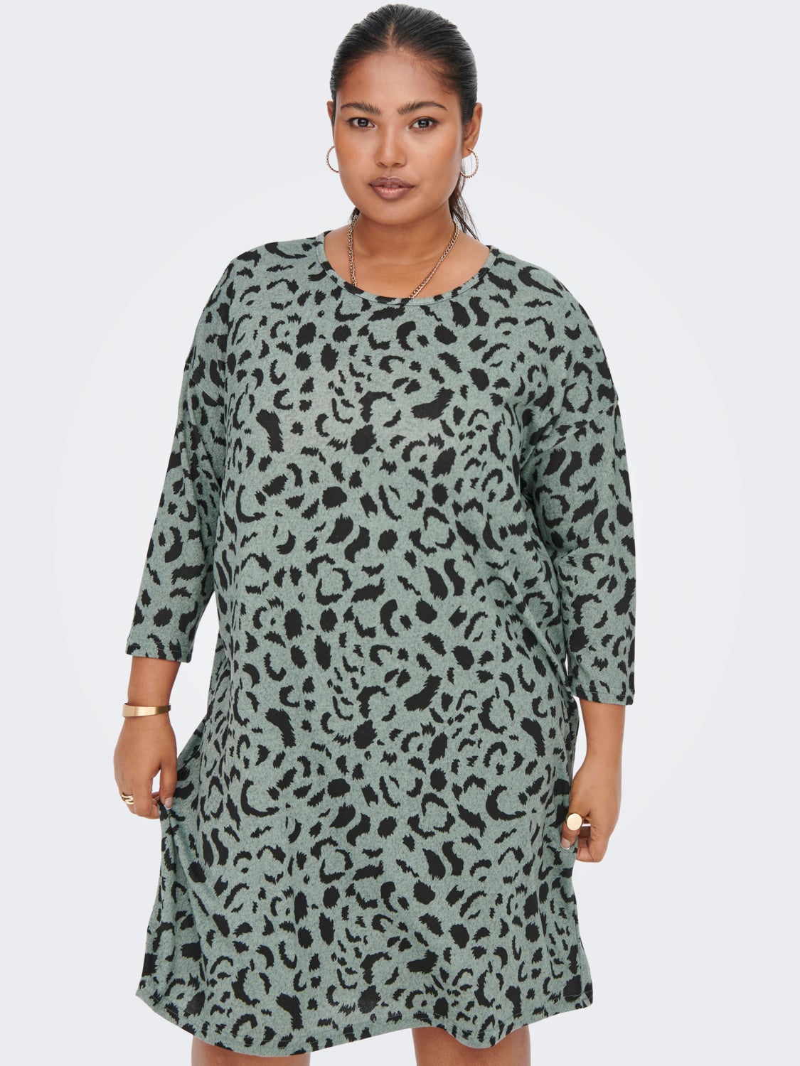 Curvy printed Dress