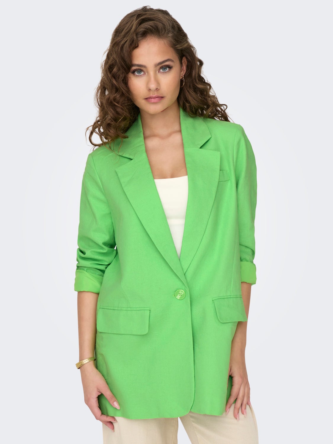 Oversize Fit Reverse Blazer