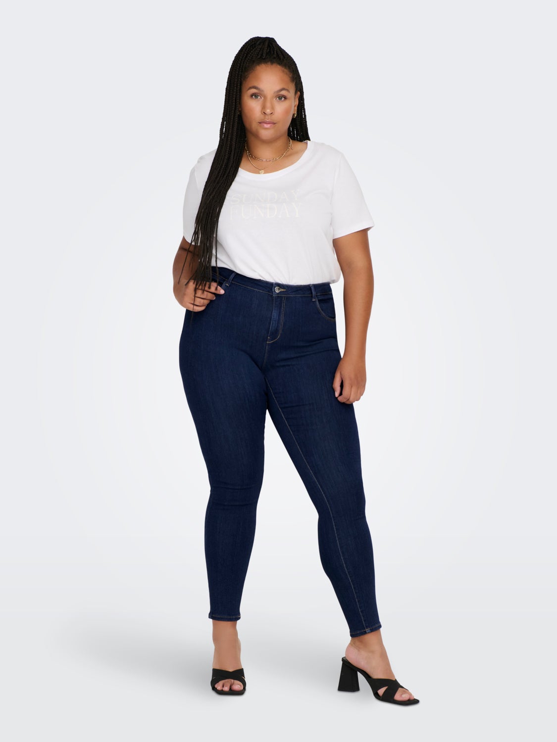Curvy CARThunder pushup reg Skinny fit jeans