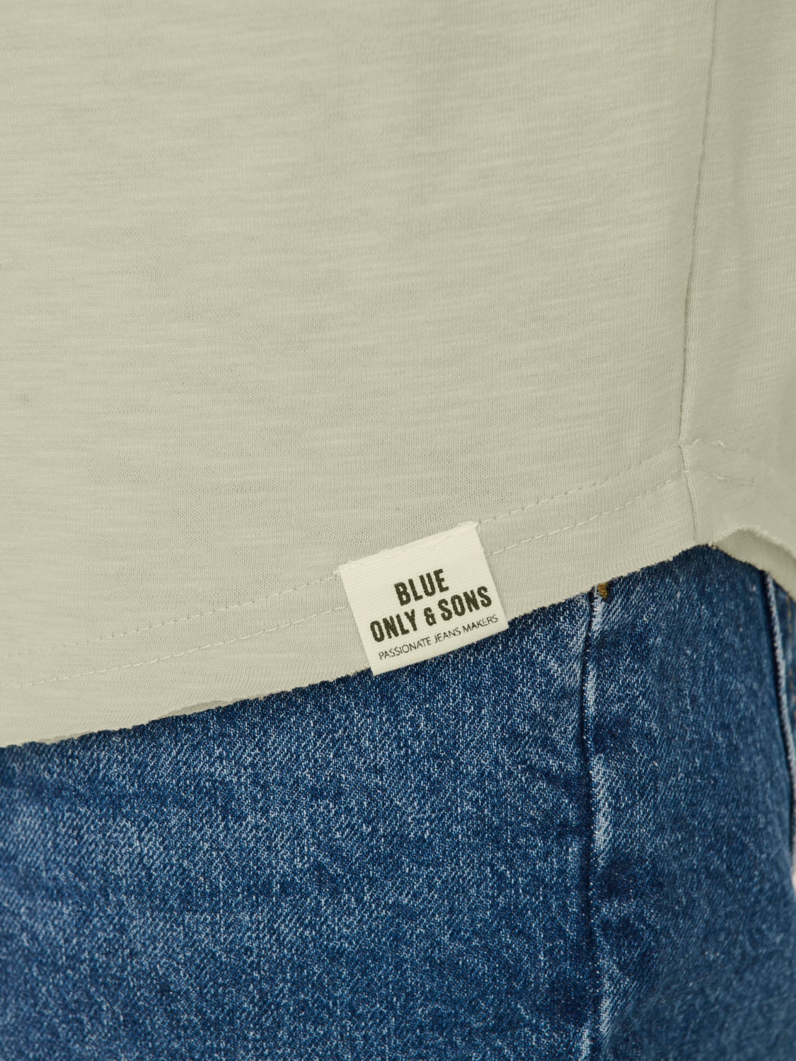 Basic o-hals t-shirt