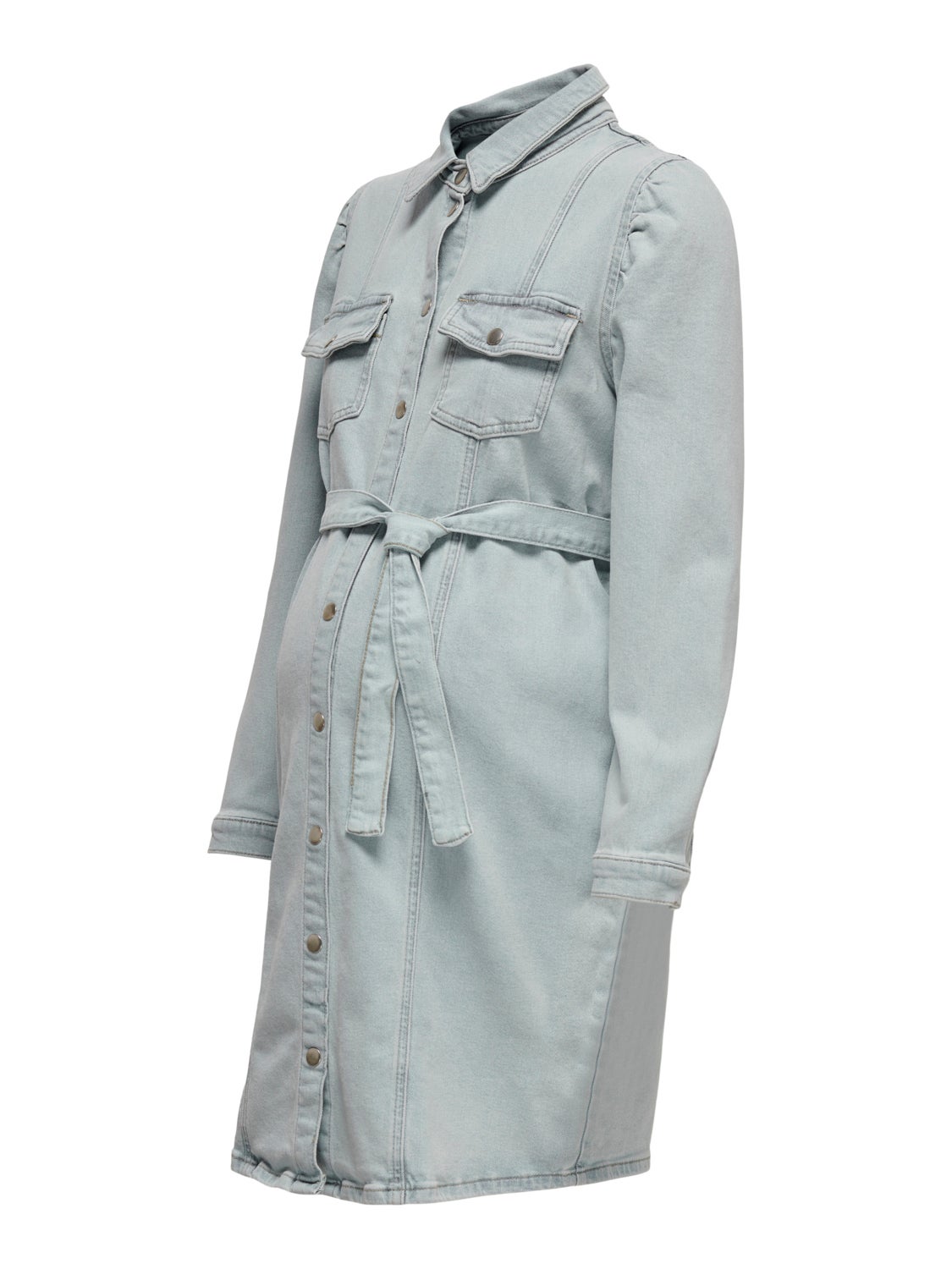 Mama belt Denim Dress