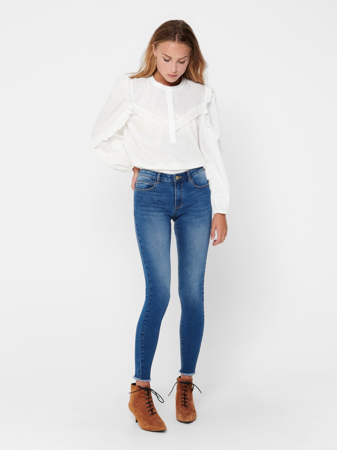 JDYSonja life reg ankle Skinny fit jeans