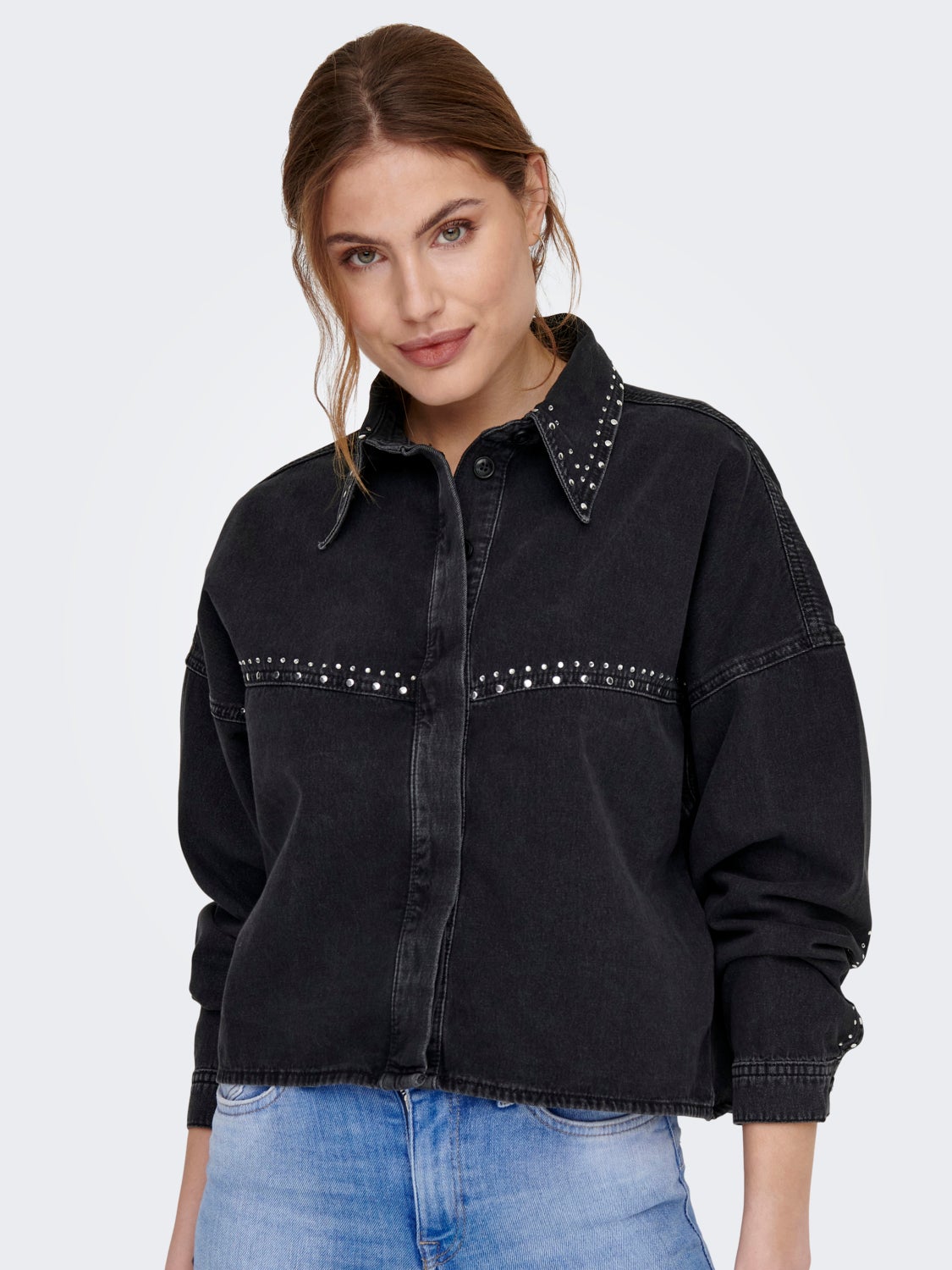 Detailed denim jacket