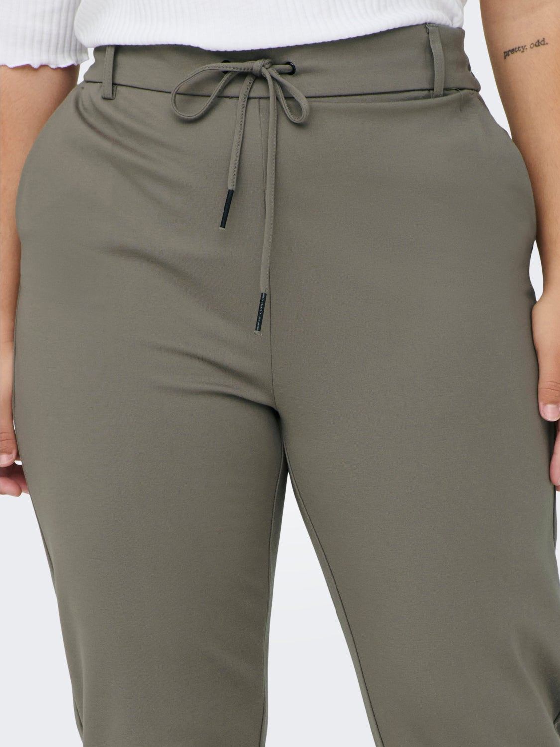 Curvy draw string pants