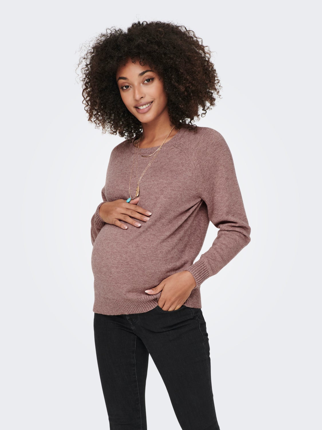 Mama loose fitted Knitted Pullover