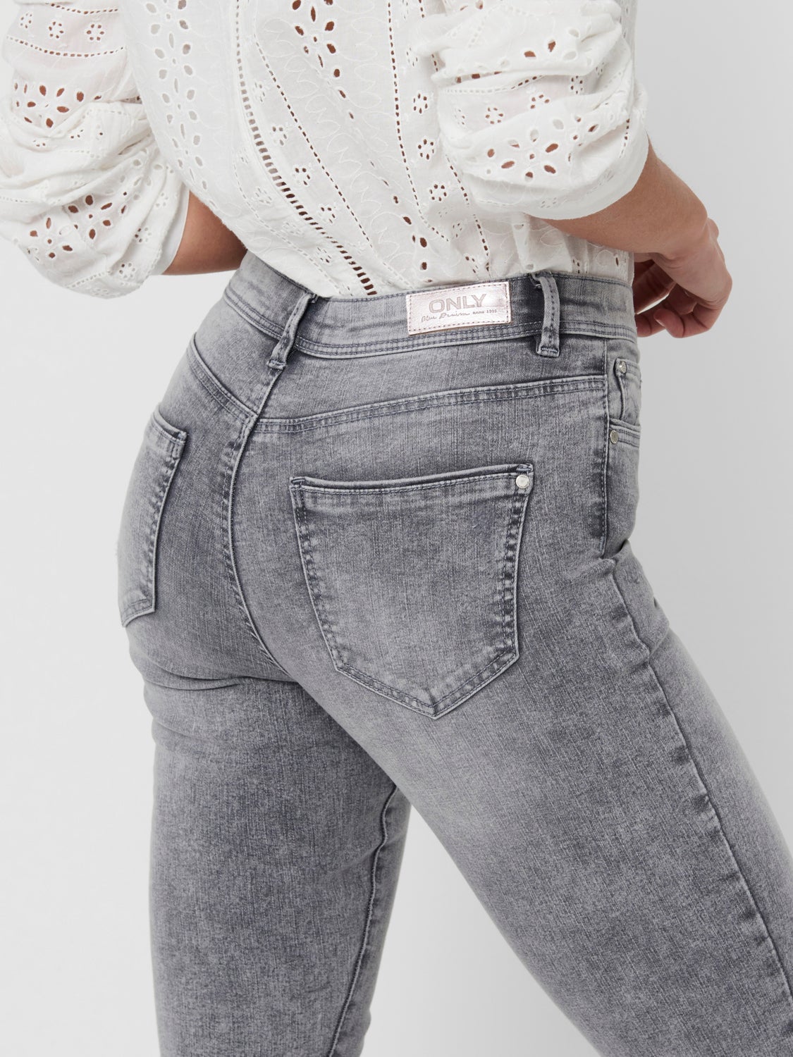 ONLWauw life mid Skinny fit jeans